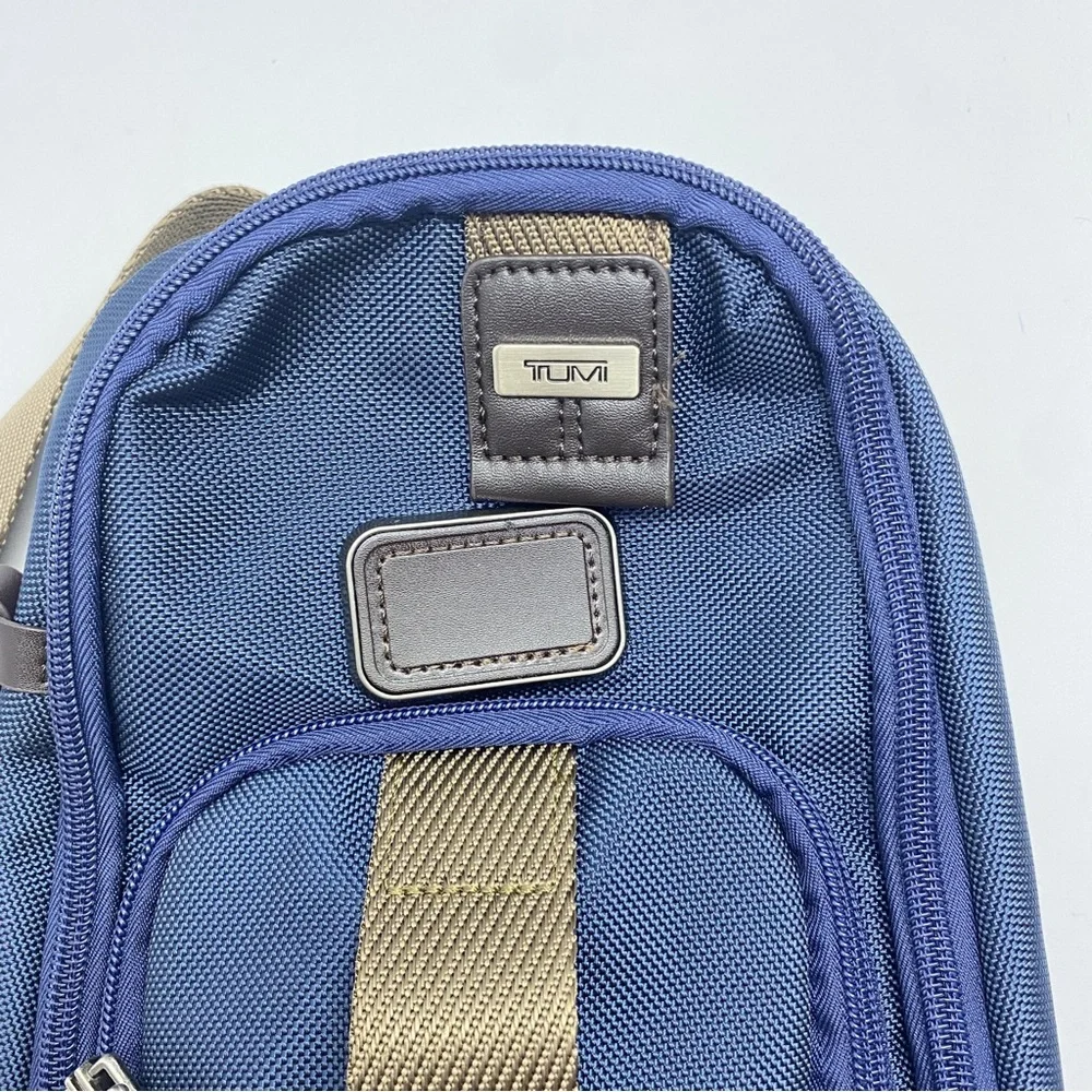💎Tumi Alpha Bravo Navy Chest Pack